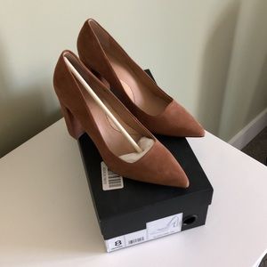 Banana Republic Suede Heels Size 8